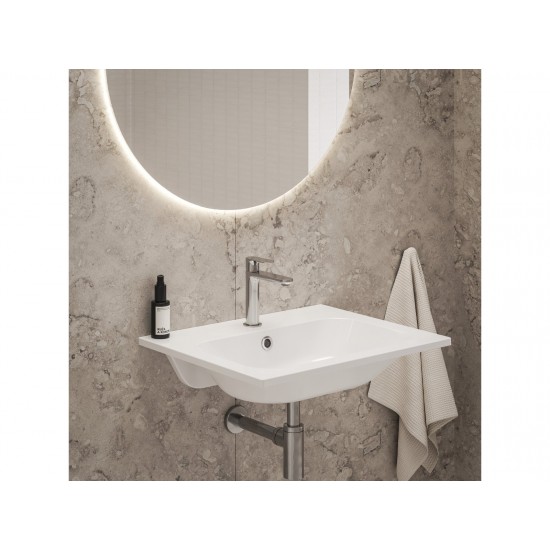 Akmens masės praustuvas Ravak Chrome Slim 60 cm 