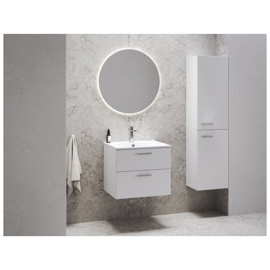Akmens masės praustuvas Ravak Chrome Slim 60 cm 