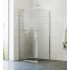 Dušo kabina Ravak Cool COSD1 80 x 100 cm blizgus chromas, skaidrus stiklas