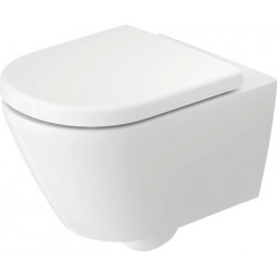 WC puodas Duravit D-Code Rimless pakabinamas, su Soft Close dangčiu