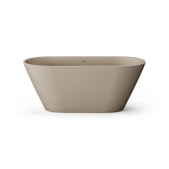 Silkstone vonia Paa Deco Nudo 166 x 73 cm Caffelatte matinė