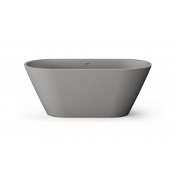 Silkstone vonia Paa Deco Nudo 166 x 73 cm pilka matinė