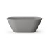 Silkstone vonia Paa Deco Nudo 166 x 73 cm pilka matinė