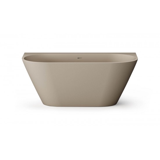 Silkstone vonia Paa Deco Wall 166 x 81 cm Caffelatte matinė