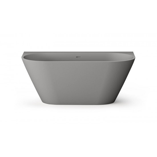Silkstone vonia Paa Deco Wall 166 x 81 cm pilka matinė