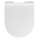 Klozeto dangtis Cedo Delray Beach soft close,  baltas