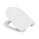 Klozeto dangtis Cedo Delray Beach soft close,  baltas