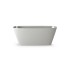 Akmens masės vonia Paa Duna 150 x 65 cm Glossy Fog