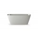 Akmens masės vonia Paa Duna 150 x 65 cm Glossy Fog