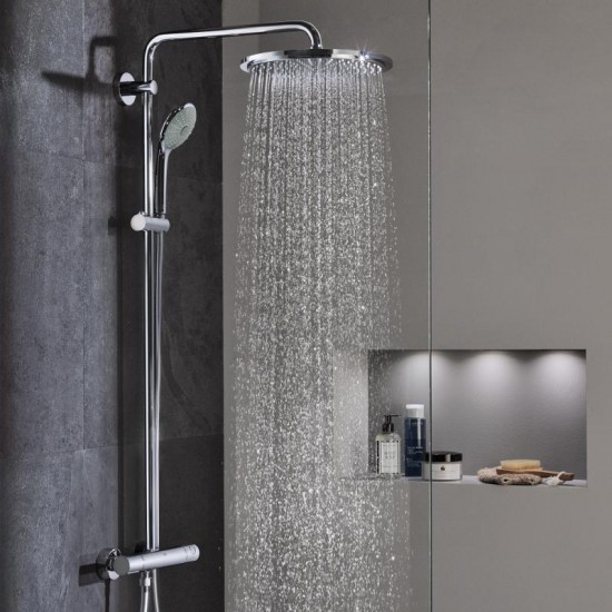 Termostatinė dušo sistema GROHE Euphoria System Mono 310 26075001 chromo