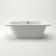 Akmens masės vonia Vispool Evento 175 x 75 cm balta