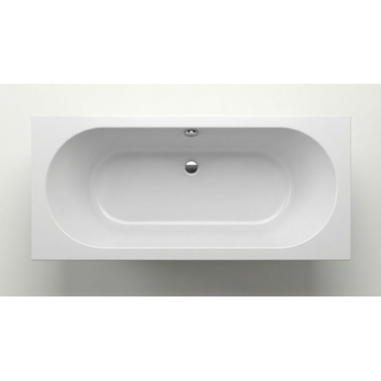 Akmens masės vonia Vispool Evento 175 x 75 cm balta