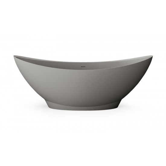 Silkstone vonia Paa Felice 195 x 83 cm pilka matinė