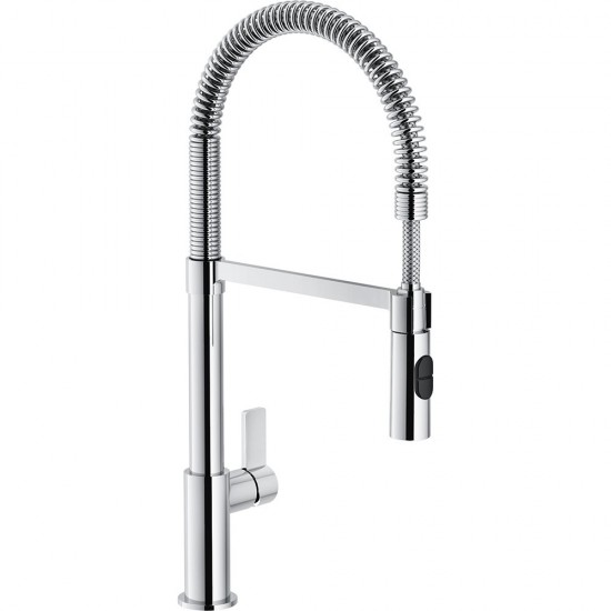 Maišytuvas Franke Fox Pro 115.0486.993 chromo su ištraukiama žarna / dušeliu