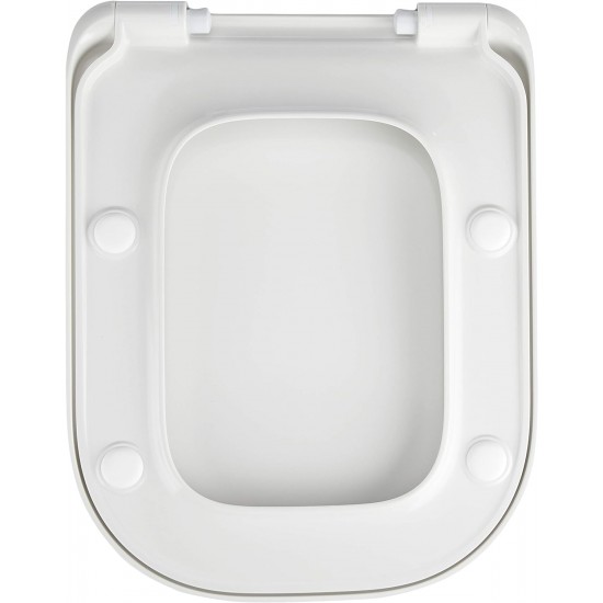 Klozeto dangtis Cedo Freddy Beach soft close,  baltas