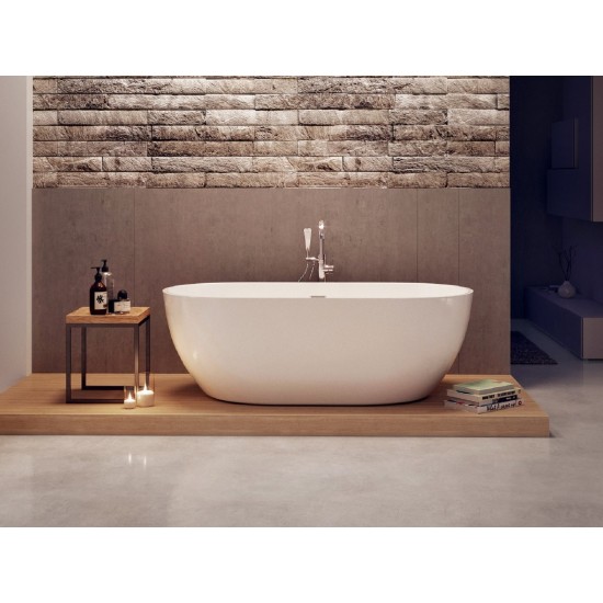 Akrilinė vonia Ravak Freedom Q 169 x 80 cm balta