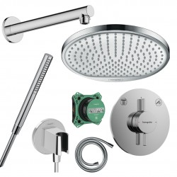 Potinkinė dušo sistema Hansgrohe Pulsify S 240 chromas