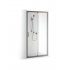 Dušo durys Brasta Glass Svaja 130 cm pilkas matinis ( satin ) + skaidrus stiklas
