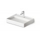 Pastatomas Silkstone praustuvas Paa Infinity 60 cm baltas matinis