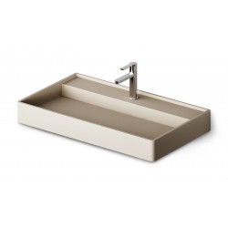 Pastatomas Silkstone praustuvas Paa Infinity 80 cm Caffelatte matinis