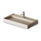 Pastatomas Silkstone praustuvas Paa Infinity 80 cm Caffelatte matinis