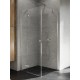Dušo kabina New Trendy Kalibra 1DS 80 x 80 cm blizgus chromas, skaidrus stiklas