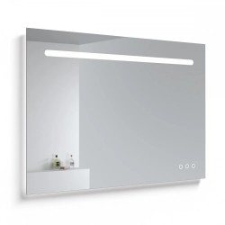 Šviečiantis veidrodis Kame SMART 120 x 80 cm, USB ir BLUETOOTH