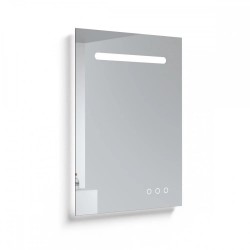 Šviečiantis veidrodis Kame SMART 80 x 60 cm, USB ir BLUETOOTH