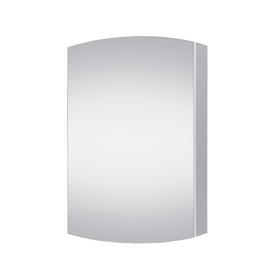 Veidrodinė spintelė Riva KLV50 49 cm balta