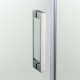 Dušo kabina New Trendy Komfort PK 90 x 90 cm blizgus chromas, skaidrus stiklas
