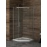 Dušo kabina New Trendy Komfort PK 90 x 90 cm blizgus chromas, skaidrus stiklas
