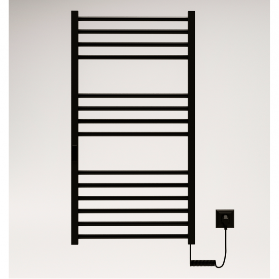 Elektrinis rankšluosčių džiovintuvas Nemo Lux Krona 12 80 x 53 cm juodas