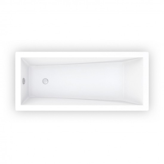 Akrilinė vonia Roth Kubic 150 x 70 cm balta