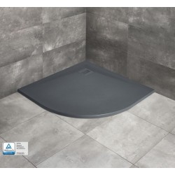 Dušo padėklas Radaway Kyntos A 100 x 100 cm akmens masės, antracito