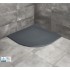 Dušo padėklas Radaway Kyntos A 90 x 90 cm akmens masės, antracito