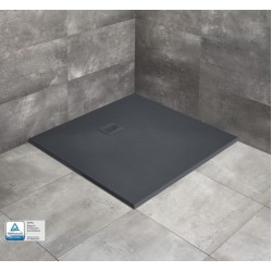 Dušo padėklas Radaway Kyntos C 100 x 100 cm akmens masės, antracito