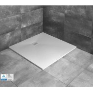 Dušo padėklas Radaway Kyntos C 80 x 80 cm akmens masės, baltas
