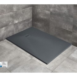 Dušo padėklas Radaway Kyntos F 160 x 80 cm akmens masės, antracito