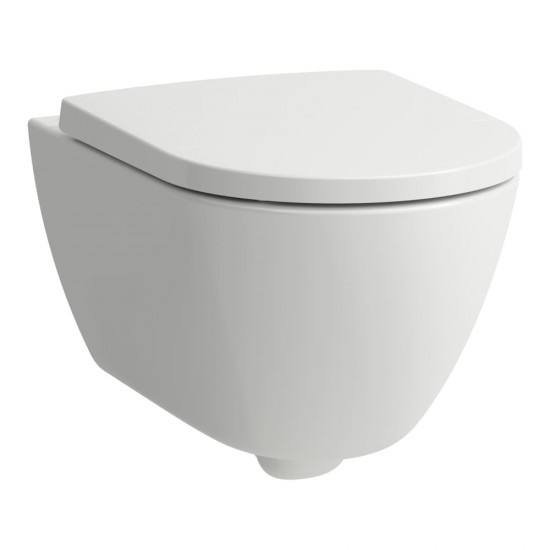 WC puodas Laufen Pro X Silent flush, pakabinamas, su Soft Close dangčiu