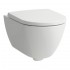 WC puodas Laufen Pro X Silent flush, pakabinamas, su Soft Close dangčiu