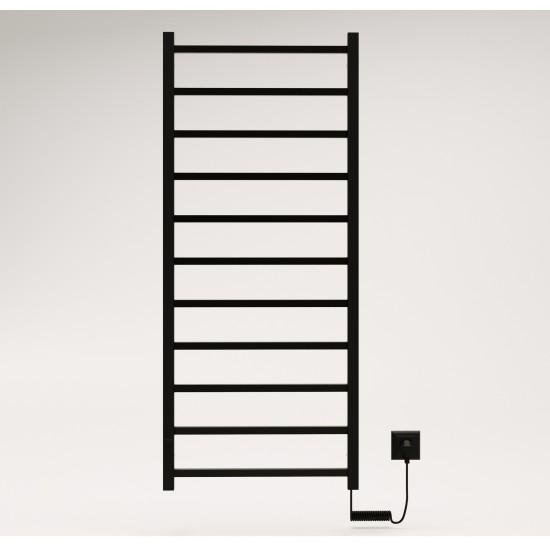 Elektrinis rankšluosčių džiovintuvas Nemo Lux Laufer 11 123 x 53 cm juodas