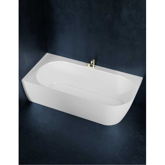 Akmens masės vonia Vayer Lazara 180 x 87 cm L ( kairės pusės )