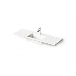 Akmens masės praustuvas Paa Loto Mini 120 cm baltas