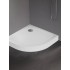Dušo padėklas New Trendy Mild Stone PV 80 x 80 cm akrilinis, baltas