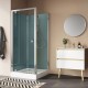 Uždara dušo kabina Ronal Modul ST3 80 x 80 cm skaidrus stiklas