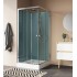 Uždara dušo kabina Ronal Modul KV 90 x 90 cm skaidrus stiklas