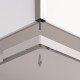 Uždara dušo kabina Ronal Modul KV 90 x 90 cm skaidrus stiklas