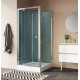 Uždara dušo kabina Ronal Modul ST3 100 x 80 cm skaidrus stiklas