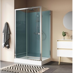 Uždara dušo kabina Ronal Modul ST1 100 x 80 cm skaidrus stiklas