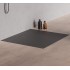 Dušo padėklas New Trendy Nex KV 100 x 100 cm akmens masės, antracito